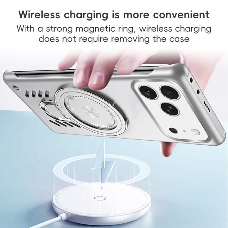 Ice Sense Series Graphene Cooling MagSafe Holder Phone Case