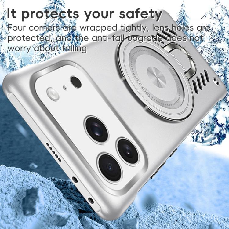 Ice Sense Series Graphene Cooling MagSafe Holder Phone Case