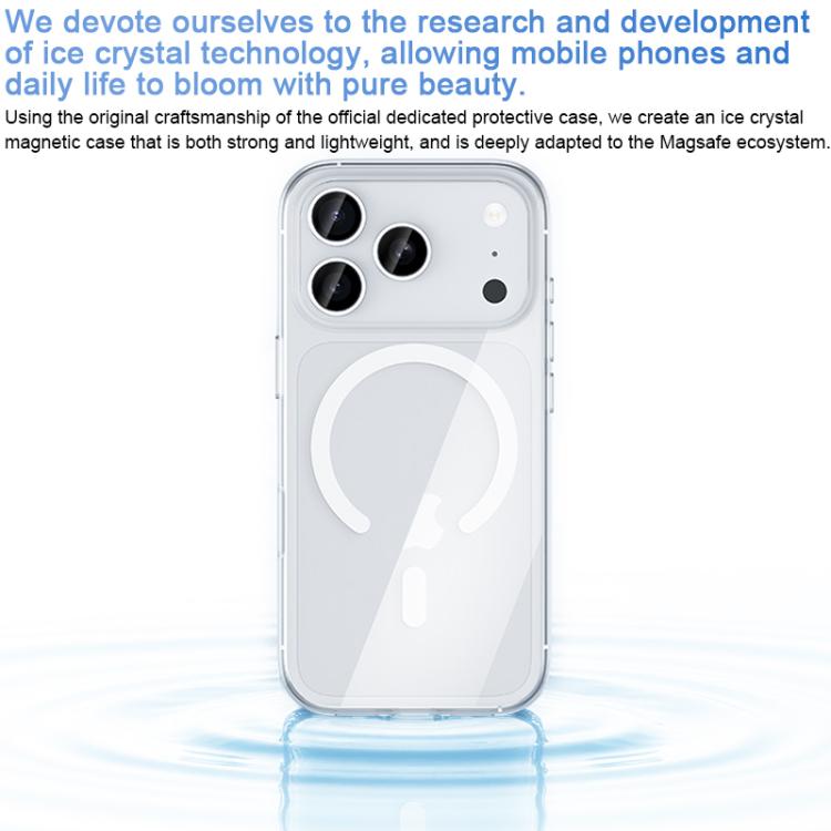 Benks Ice Crystal Clear MagSafe Magnetic Phone Case
