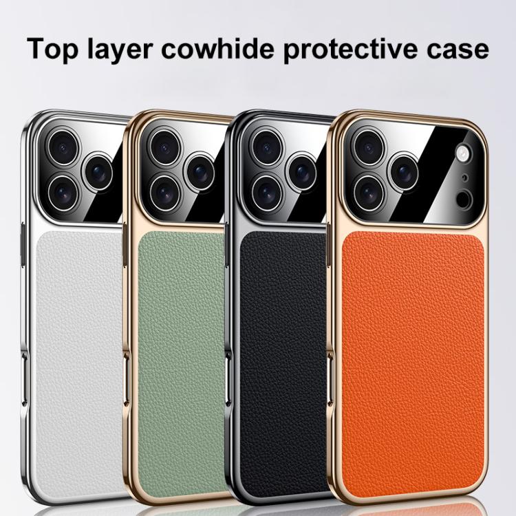 Genuine Leather PC Phone Case
