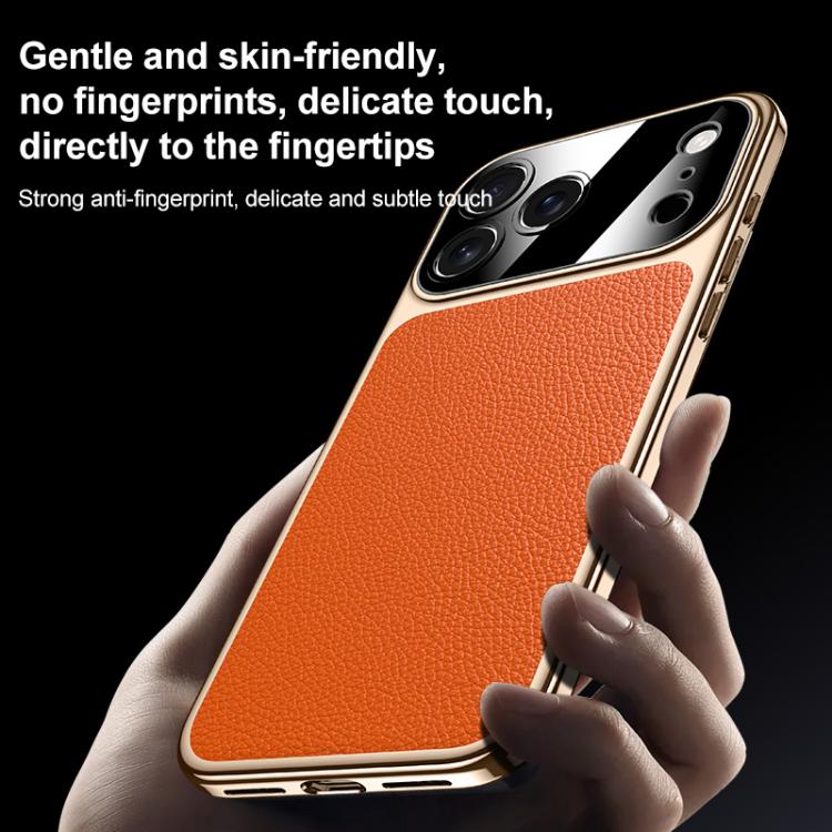Genuine Leather PC Phone Case