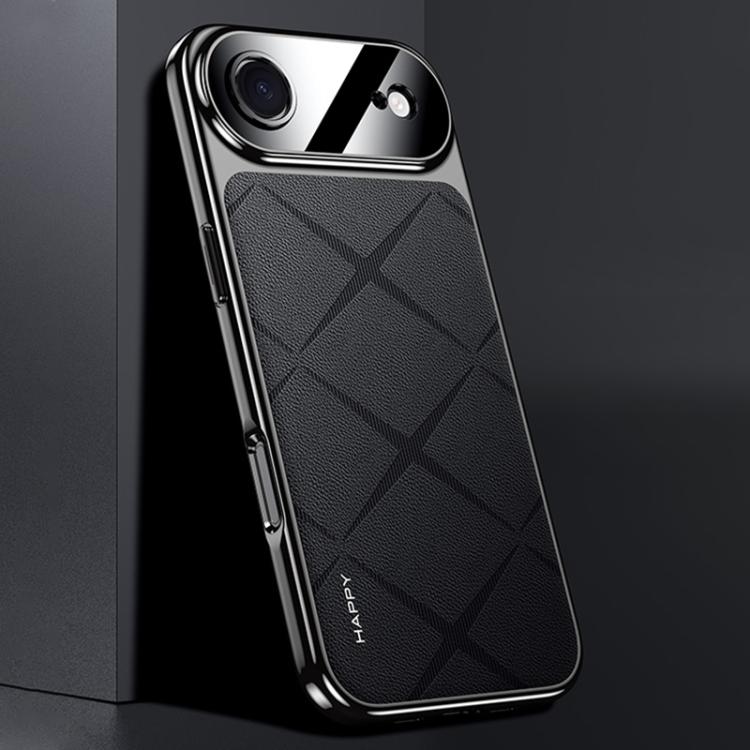 Plain Leather PC Phone Case