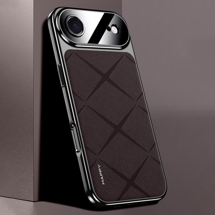 Plain Leather PC Phone Case