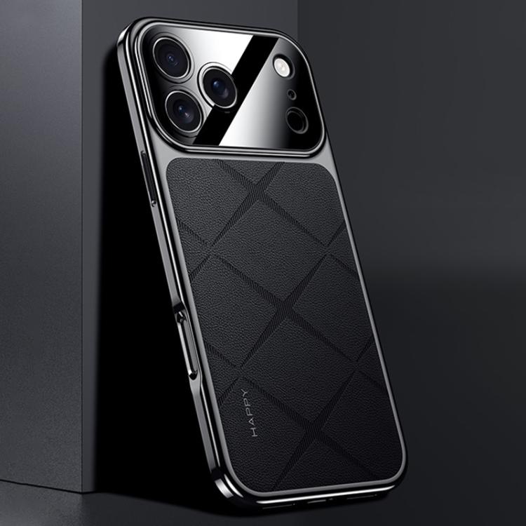 Plain Leather PC Phone Case