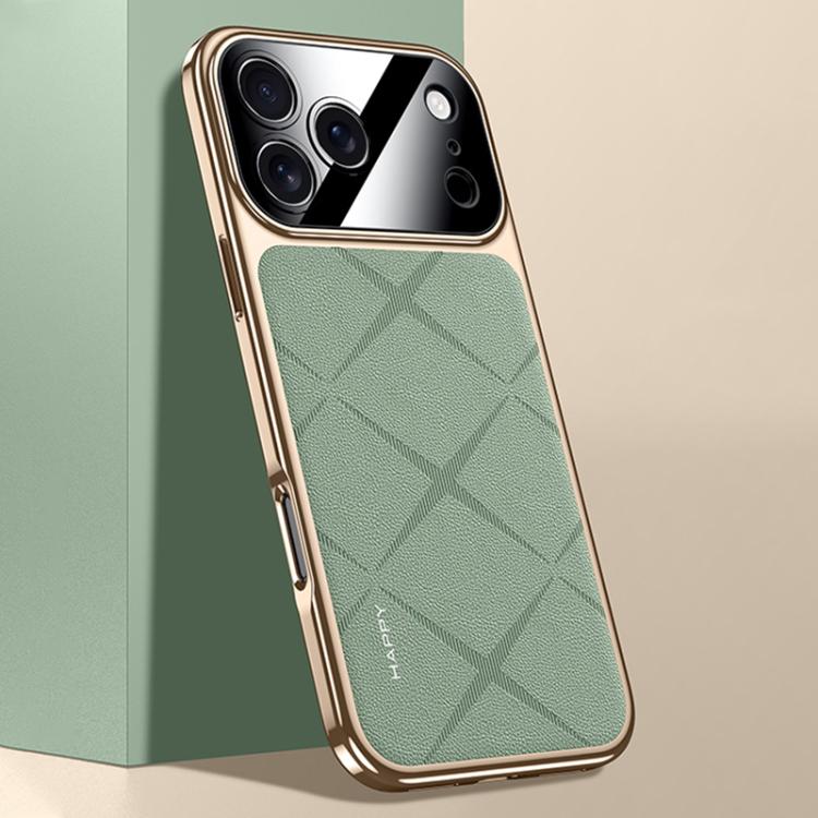 Plain Leather PC Phone Case