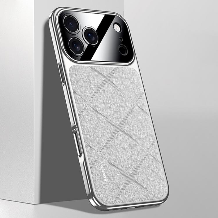 Plain Leather PC Phone Case