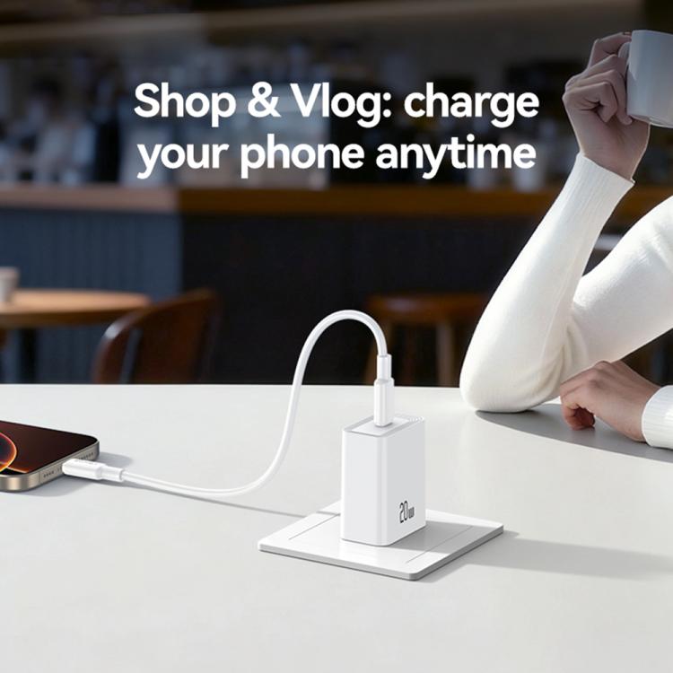 USAMS CC325 T69 PD 20W USB-C / Type-C Single Port Fast Charger