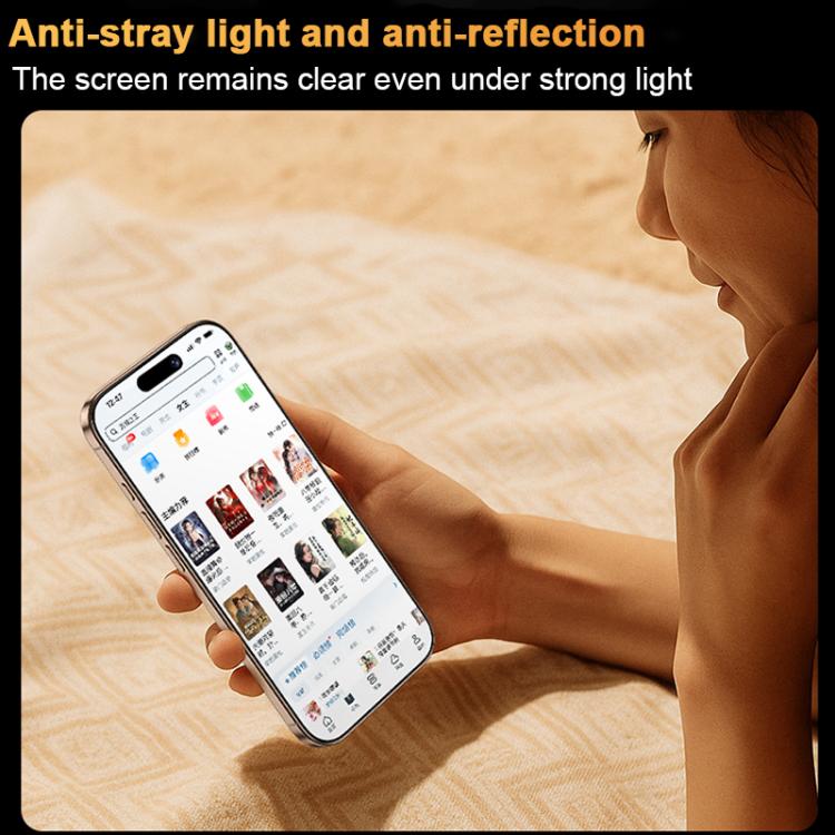 Benks King Kong Corning Hot-bend Full-glue AR Anti-reflective Tempered Film Quick-install Version