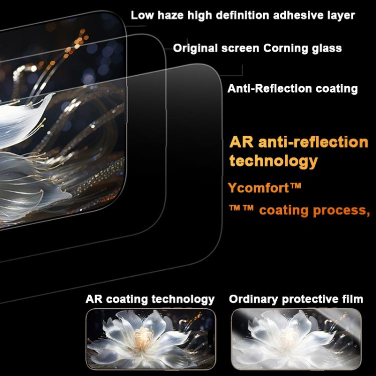 Benks King Kong Corning Hot-bend Full-glue AR Anti-reflective Tempered Film Quick-install Version