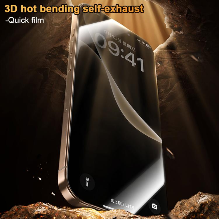 Benks King Kong Corning Hot-bend Full-glue Privacy Tempered Film Quick-install Version