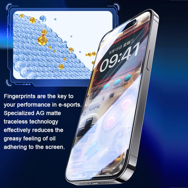 Benks Zero Curve Edge Gaming Frosted Tempered Screen Protector