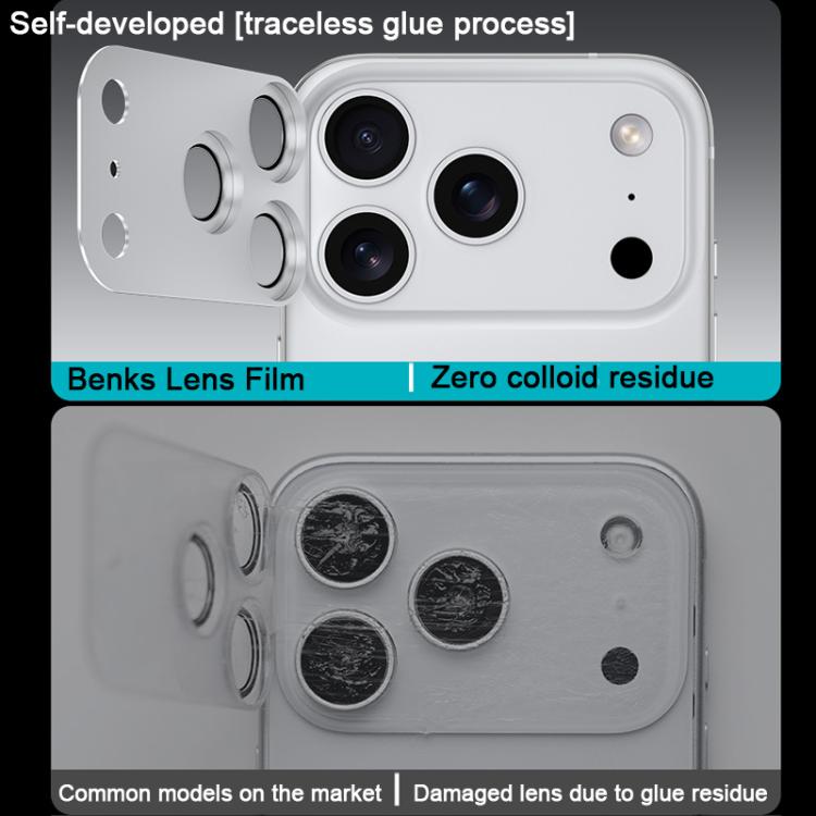 Benks King Kong Corning Integrated Metal Phone Lens Screen Protector