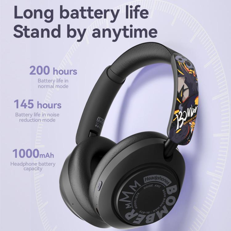 GT-3 Wireless Bluetooth Stereo ANC Gaming Music Headphone with 2.4G USB Drive