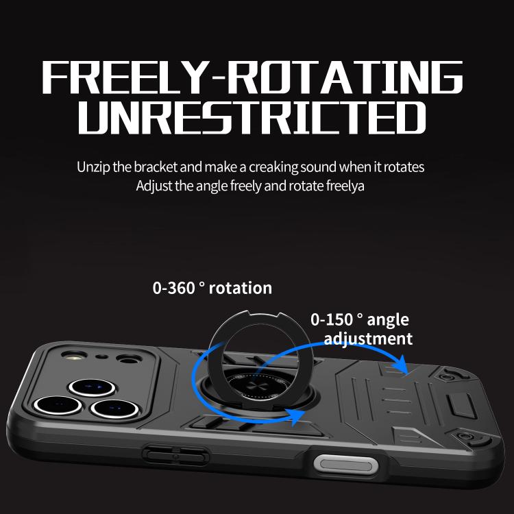 Rotating Holder TPU Hybrid PC Phone Case