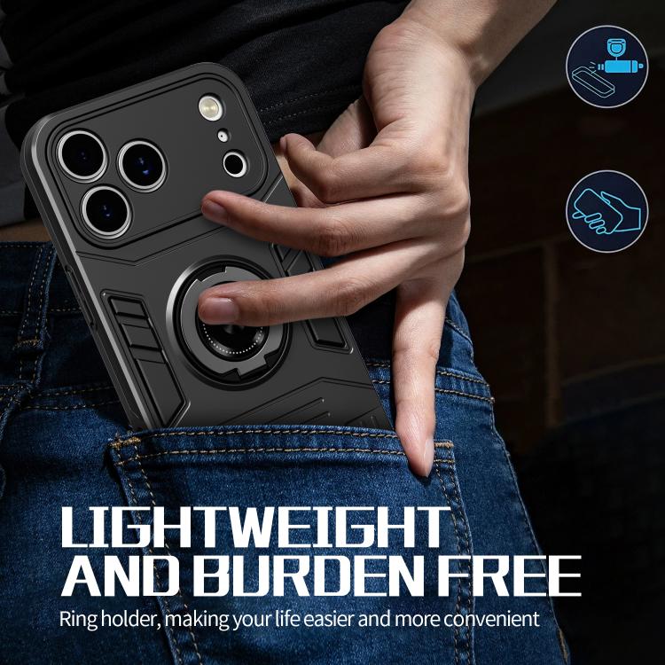 Rotating Holder TPU Hybrid PC Phone Case