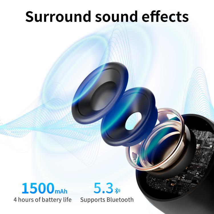 C52 Foldable 5 in 1 Desktop Magnetic Wireless Charging Bluetooth Speaker