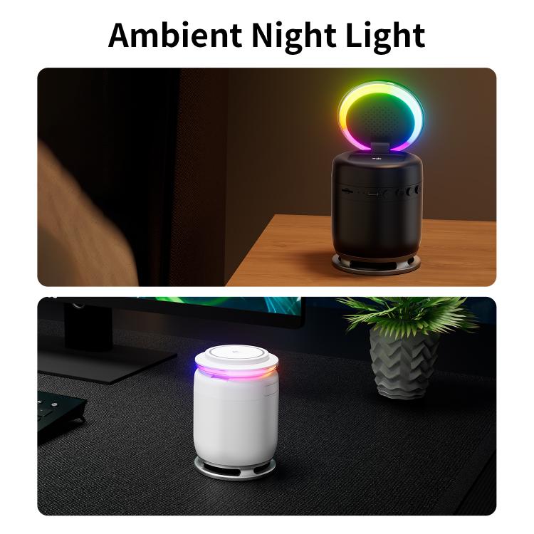 C52 Foldable 5 in 1 Desktop Magnetic Wireless Charging Bluetooth Speaker