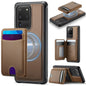 JEEHOOD J10 Flip Card Bag MagSafe Split RFID Leather Phone Case, For Samsung Galaxy S22 Ultra 5G, For Samsung Galaxy S22+ 5G, For Samsung Galaxy S22 5G, For Samsung Galaxy S21 FE 5G, For Samsung Galaxy S20 Ultra 5G, For Samsung Galaxy S20+ 5G          ...