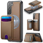 JEEHOOD J10 Flip Card Bag MagSafe Split RFID Leather Phone Case, For Samsung Galaxy S22 Ultra 5G, For Samsung Galaxy S22+ 5G, For Samsung Galaxy S22 5G, For Samsung Galaxy S21 FE 5G, For Samsung Galaxy S20 Ultra 5G, For Samsung Galaxy S20+ 5G          ...