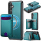 JEEHOOD J10 Flip Card Bag MagSafe Split RFID Leather Phone Case, For Samsung Galaxy S24 FE 5G, For Samsung Galaxy S24 Ultra 5G, For Samsung Galaxy S24+ 5G, For Samsung Galaxy S24 5G, For Samsung Galaxy S23 FE 5G, For Samsung Galaxy S23 Ultra 5G        ...