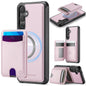 JEEHOOD J10 Flip Card Bag MagSafe Split RFID Leather Phone Case, For Galaxy S26 FE 5G, For Samsung Galaxy S26+ 5G, For Samsung Galaxy S26 Ultra 5G, For Samsung Galaxy S26 5G, For Galaxy S25 FE 5G, For Samsung Galaxy S25 Edge 5G, For Samsung Galaxy S25 ...