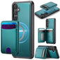JEEHOOD J10 Flip Card Bag MagSafe Split RFID Leather Phone Case, For Galaxy S26 FE 5G, For Samsung Galaxy S26+ 5G, For Samsung Galaxy S26 Ultra 5G, For Samsung Galaxy S26 5G, For Galaxy S25 FE 5G, For Samsung Galaxy S25 Edge 5G, For Samsung Galaxy S25 ...
