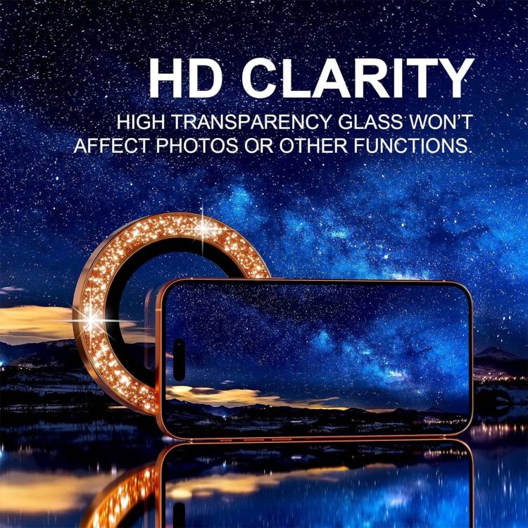 Glitter Camera Lens Protector Ring Film