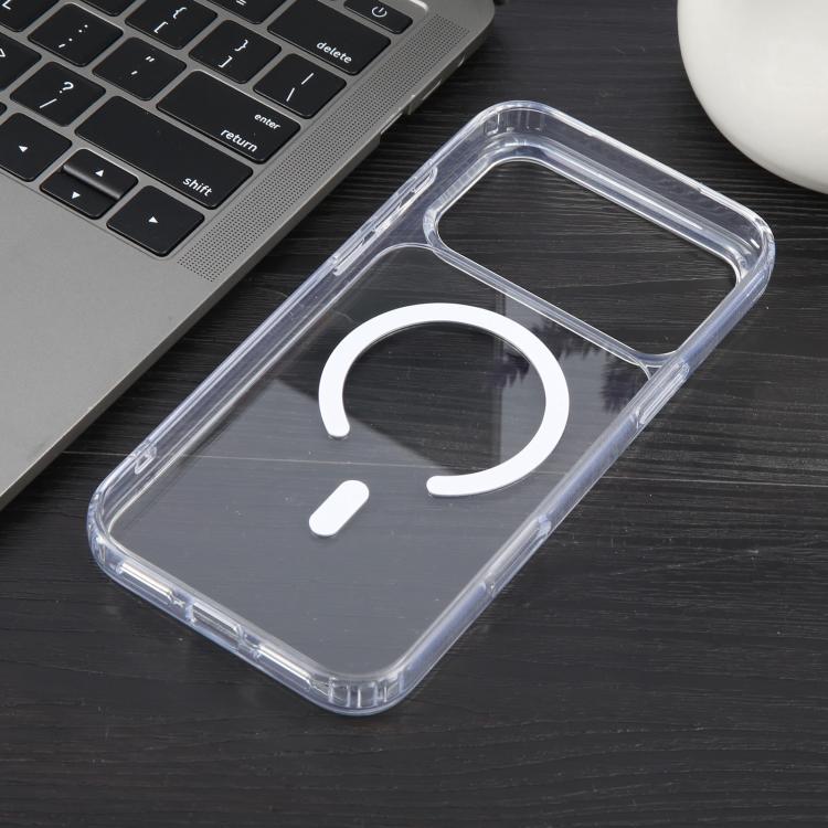 GEBEI Jazz Series MagSafe Clear Acrylic Phone Case