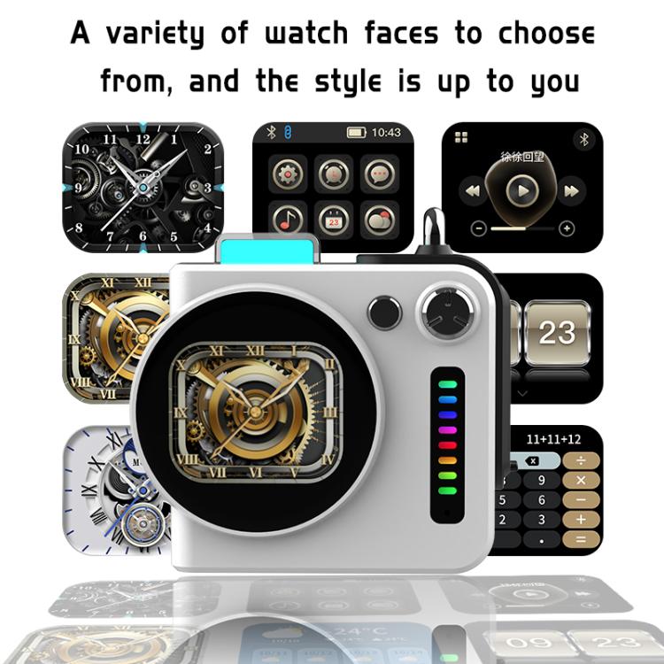 G300 Smart LED Screen Portable Bluetooth 5.4 Wireless Speaker