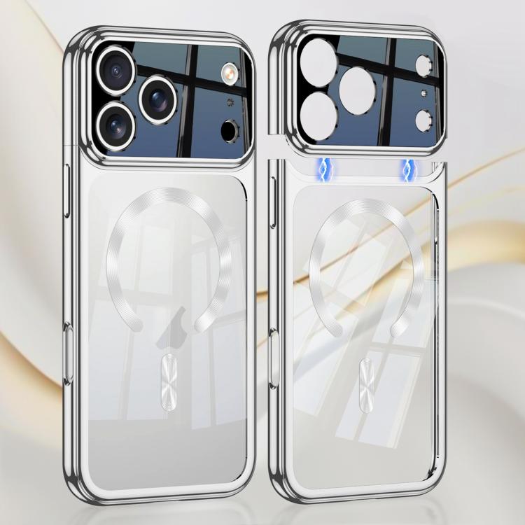 GKK Electroplating Phantom Splicing MagSafe Magnetic Phone Case