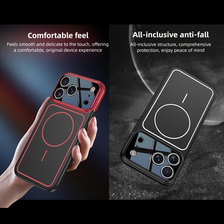 GKK Color Master Splicing MagSafe Magnetic Frame Phone Case