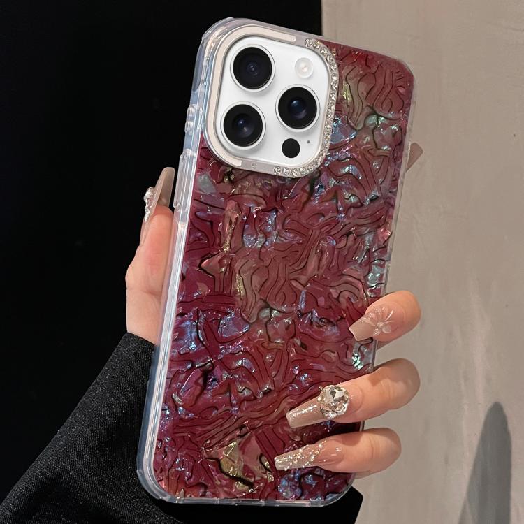 Ink Rhythm Colorful Shell Pattern TPU Hybrid IMD Phone Case