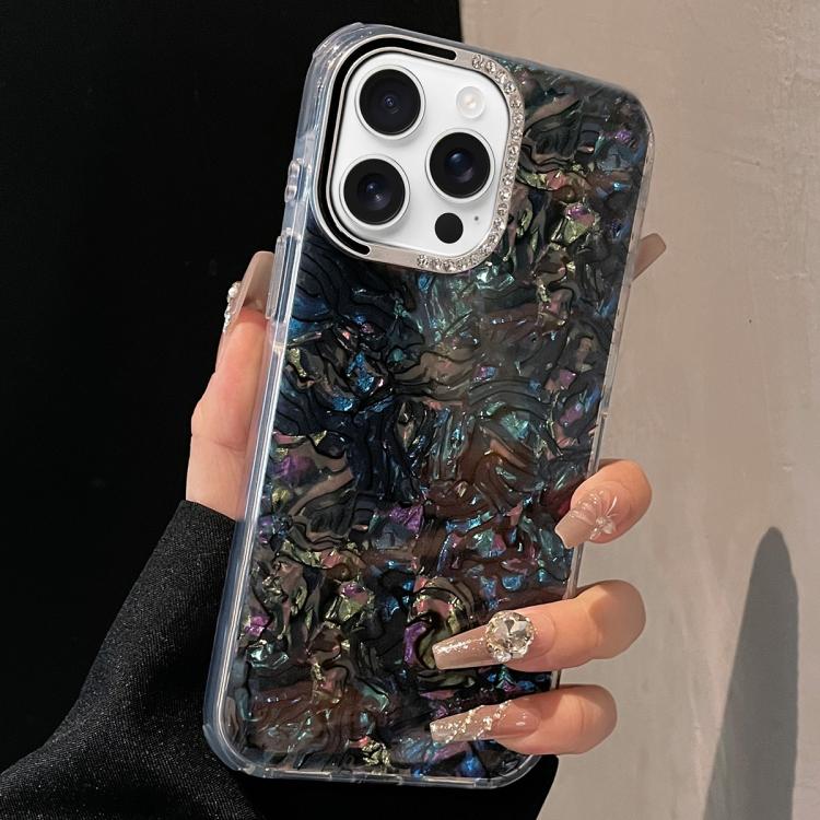 Ink Rhythm Colorful Shell Pattern TPU Hybrid IMD Phone Case