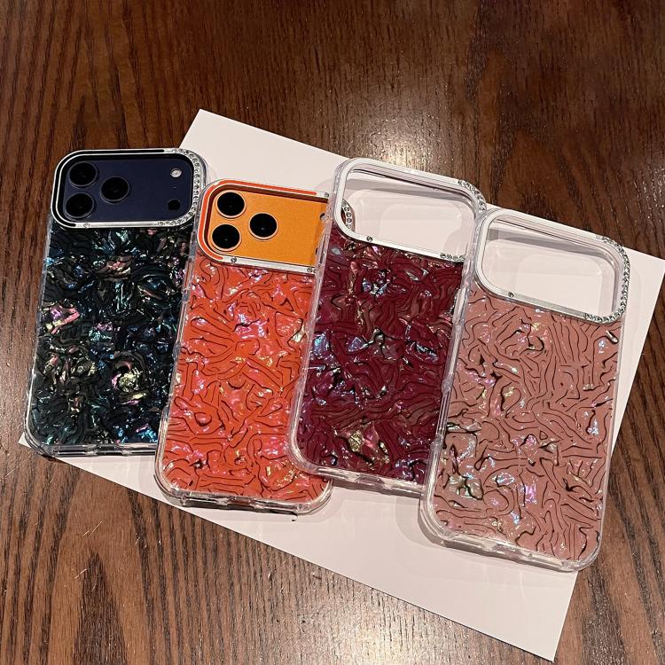 Ink Rhythm Colorful Shell Pattern TPU Hybrid IMD Phone Case