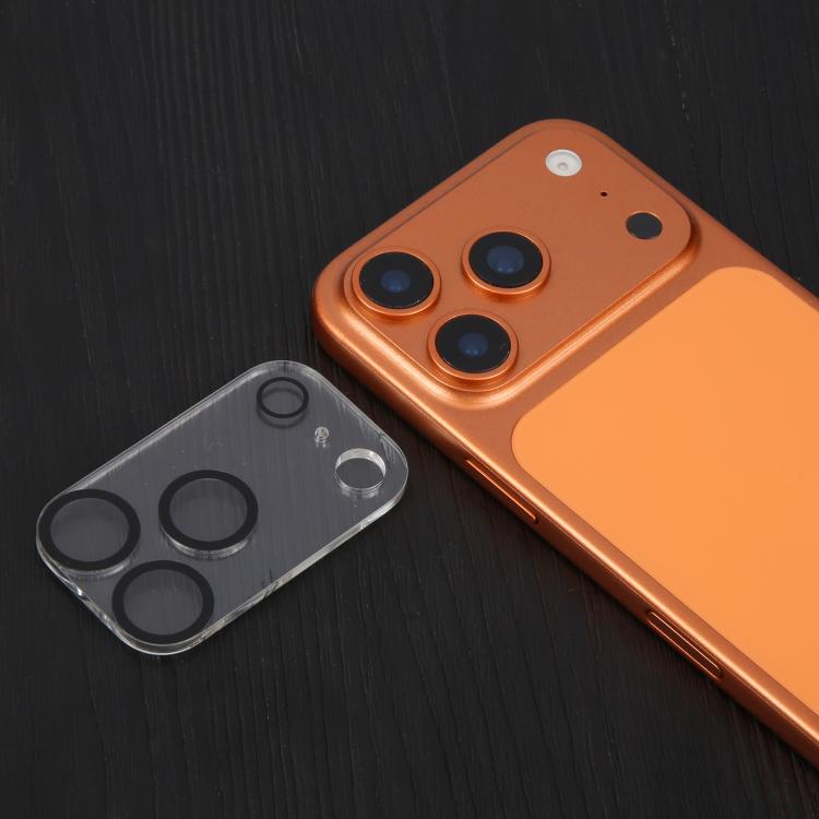 50pcs Silk Printed Large Arc Tempered Glass Back Camera Film