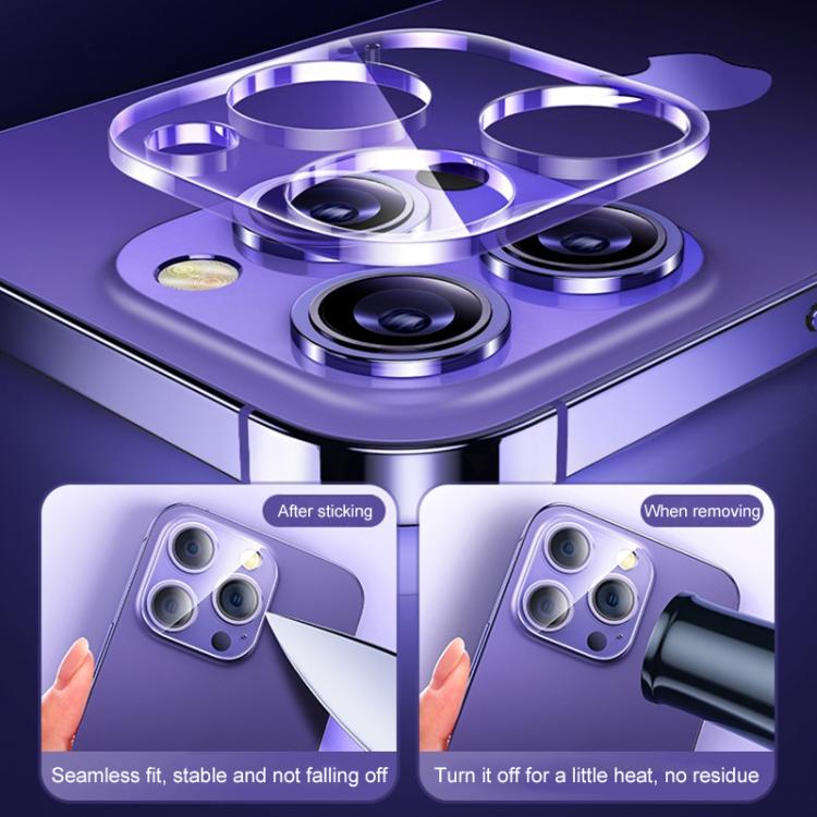 50pcs Silk Printed Large Arc Tempered Glass Back Camera Film