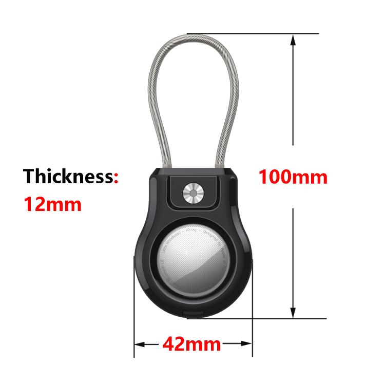 Positioning Tracker Steel Wire Hook Waterproof Protective Cover