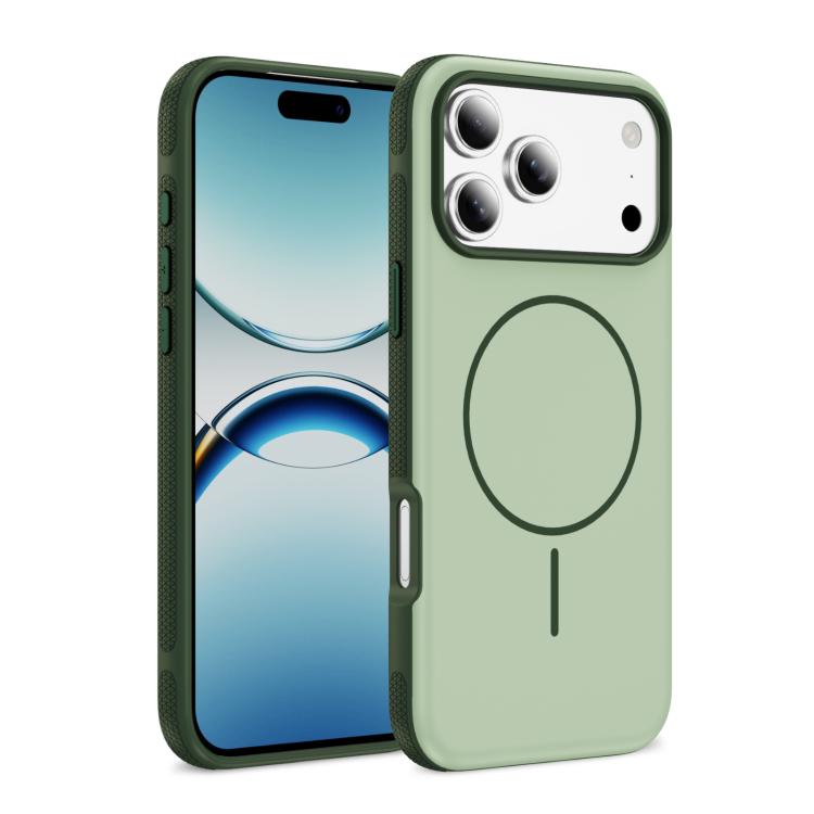 Two-colors Imitation Original Magsafe PC Hybrid TPU Phone Case