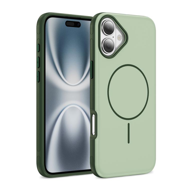 Two-colors Imitation Original Magsafe PC Hybrid TPU Phone Case