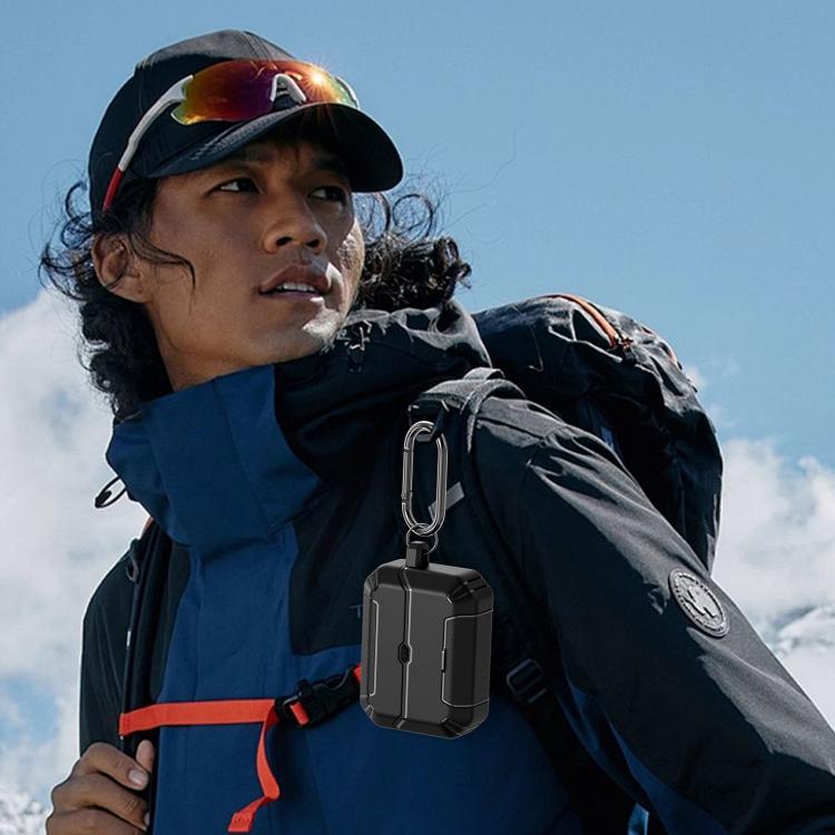 Wireless Earphones Protective Case with Hook & Holder