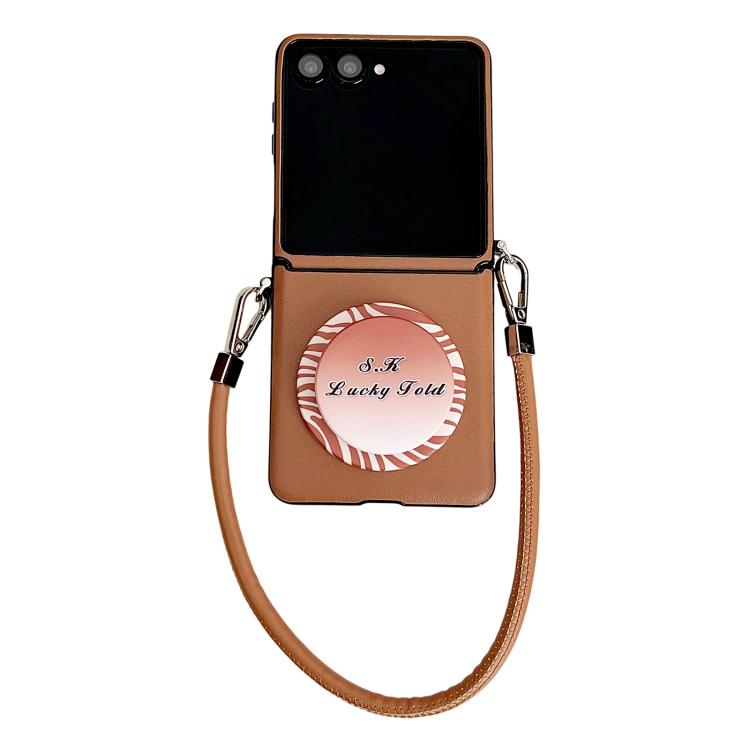 Side Buckle MagSafe Magnetic PC Stand Phone Case with Lanyard