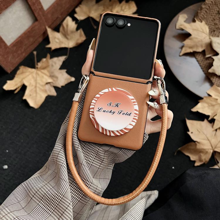 Side Buckle MagSafe Magnetic PC Stand Phone Case with Lanyard