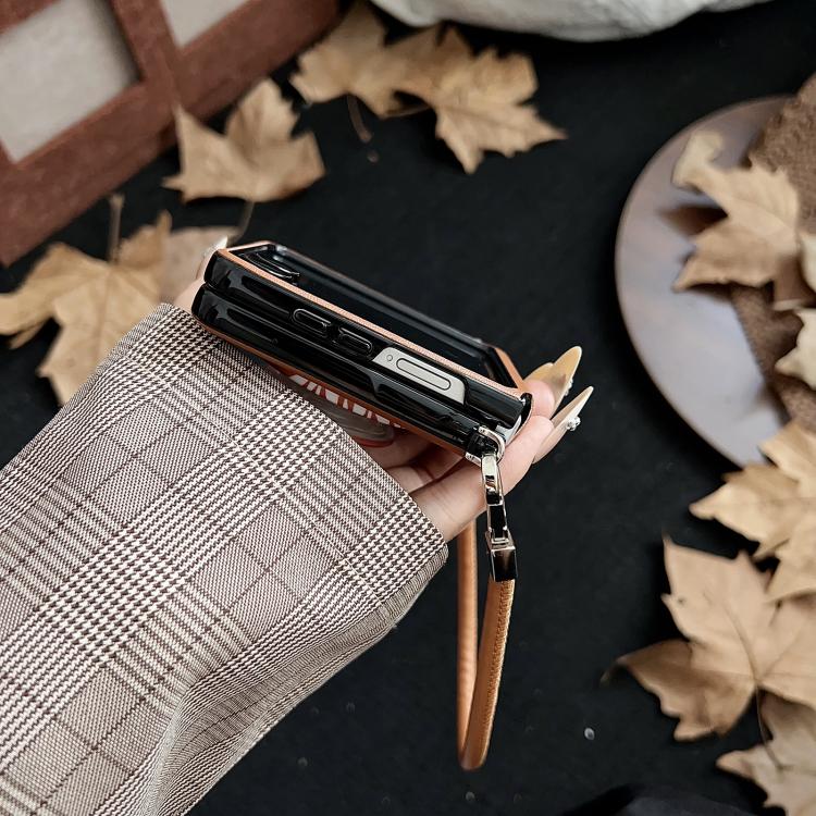 Side Buckle MagSafe Magnetic PC Stand Phone Case with Lanyard