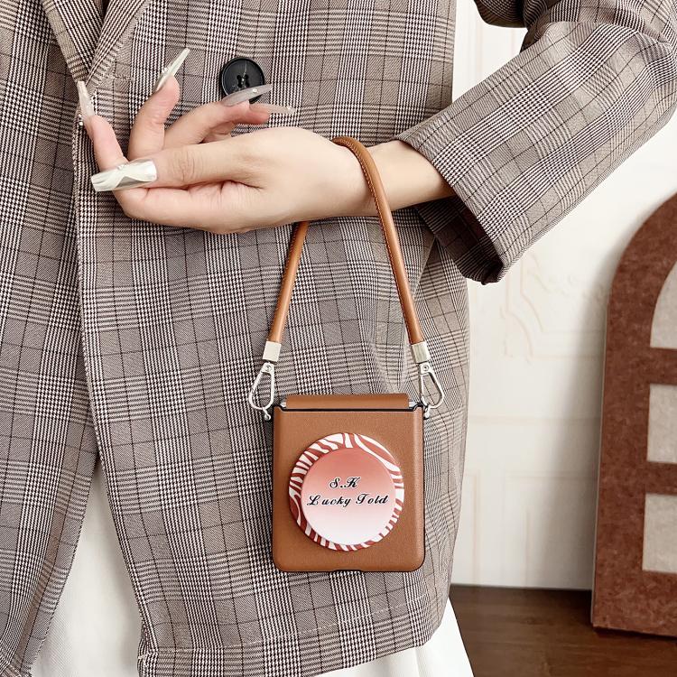 Side Buckle MagSafe Magnetic PC Stand Phone Case with Lanyard