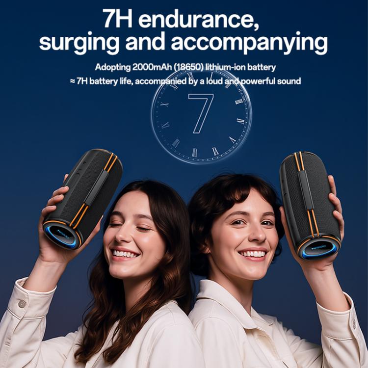 Yesido YSW38 30W Dual-Channel Stereo Outdoor Bluetooth Speaker