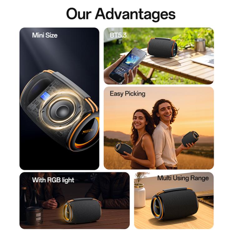 Yesido YSW39 20W Outdoor Portable Bluetooth Speaker