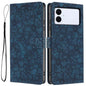 Cherry Blossoms Embossed Leather Phone Case, For Samsung Galaxy S26 Edge 5G, For Samsung Galaxy S26 Ultra 5G, For Samsung Galaxy S26 5G, For Samsung Galaxy S25 FE 5G, For Samsung Galaxy S25 Edge 5G, For Samsung Galaxy S25 5G