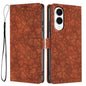 Cherry Blossoms Embossed Leather Phone Case, For Samsung Galaxy S26 Edge 5G, For Samsung Galaxy S26 Ultra 5G, For Samsung Galaxy S26 5G, For Samsung Galaxy S25 FE 5G, For Samsung Galaxy S25 Edge 5G, For Samsung Galaxy S25 5G