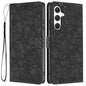 Cherry Blossoms Embossed Leather Phone Case, For Samsung Galaxy S26 Edge 5G, For Samsung Galaxy S26 Ultra 5G, For Samsung Galaxy S26 5G, For Samsung Galaxy S25 FE 5G, For Samsung Galaxy S25 Edge 5G, For Samsung Galaxy S25 5G