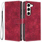 Cherry Blossoms Embossed Leather Phone Case, For Samsung Galaxy S23 FE 5G, For Samsung Galaxy S23 Ultra 5G, For Samsung Galaxy S23+ 5G, For Samsung Galaxy S23 5G